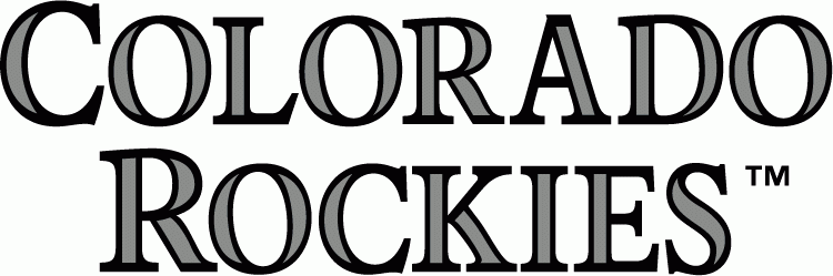 Colorado Rockies 1993-Pres Wordmark Logo iron on heat transfer